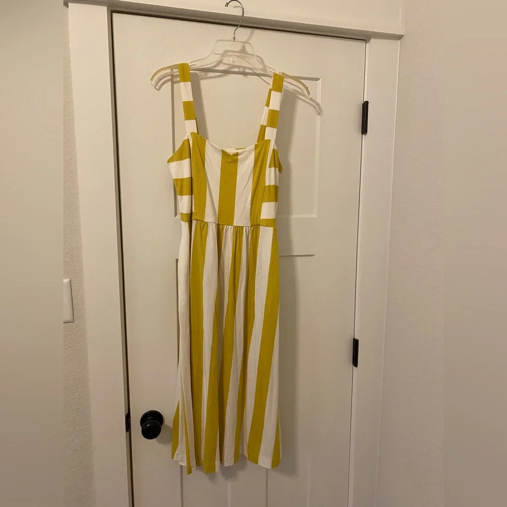 Boden Striped Midi Dress - Picture 4 of 8